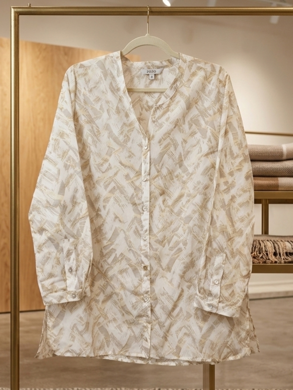 Zozo Medium Lagenlook Silk Cotton Top
